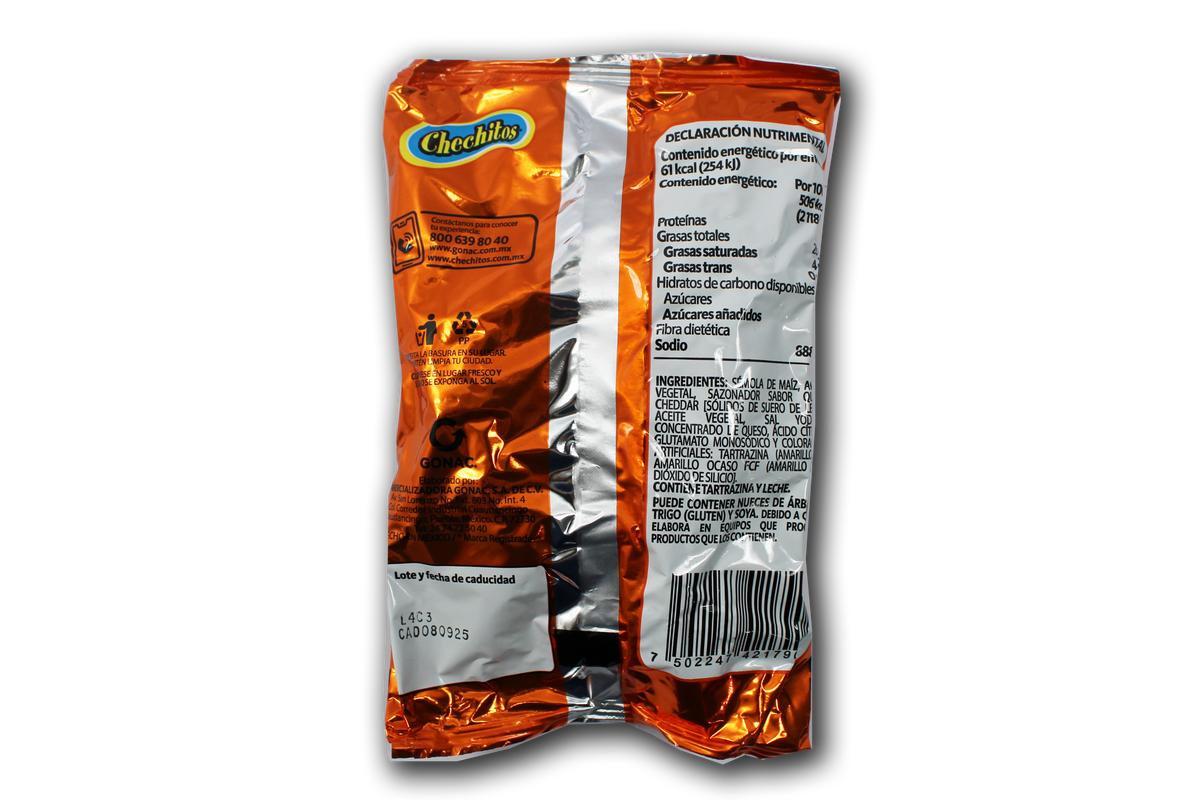 Botana Inter Esponjadito de Queso