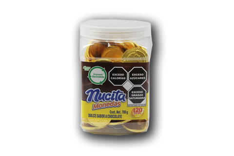 Monedas de Chocolate Nutresa