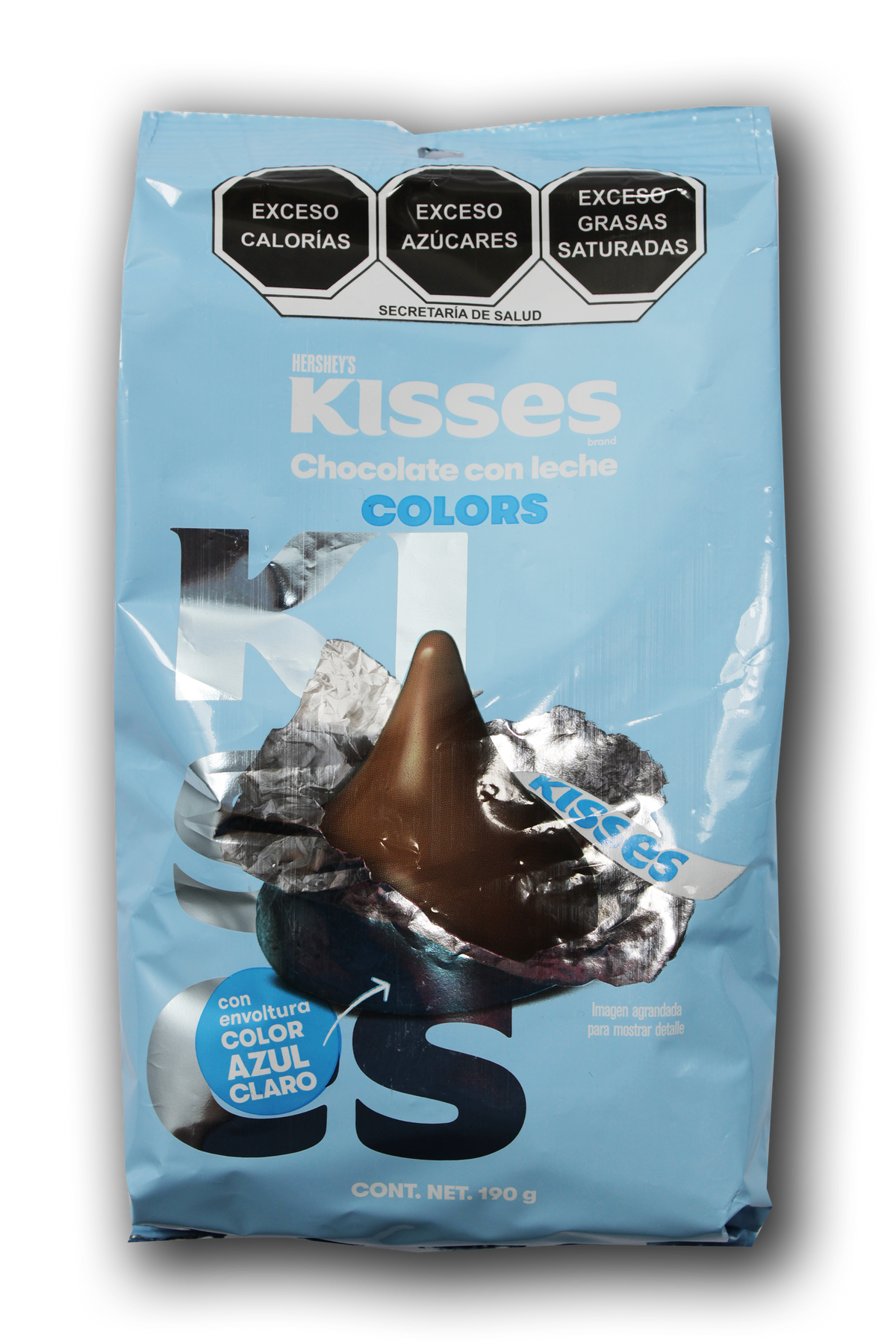 Kisses Azul de Chocolate con Leche Hershey's 190 grs