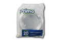 Plato transparente #200 20 Pzas