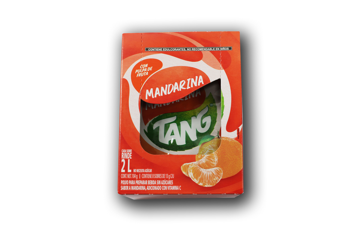 Bebida en Polvo Tang Sabor Mandarina 112GR