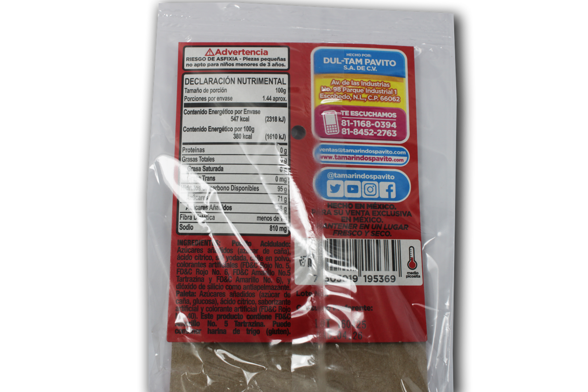 Polvileta Sabor Chamoy