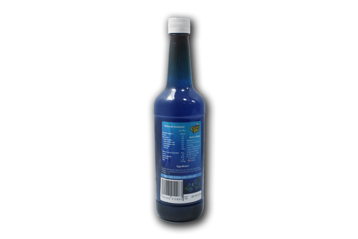 Mezclador para Bebidas Chelasfrut Sabor Mora Azul