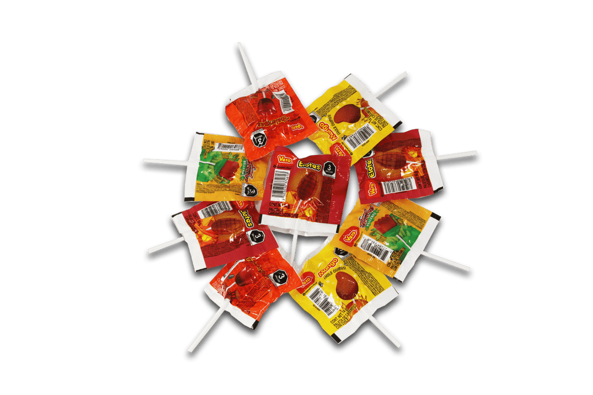 Surtido de paletas Vero fuego