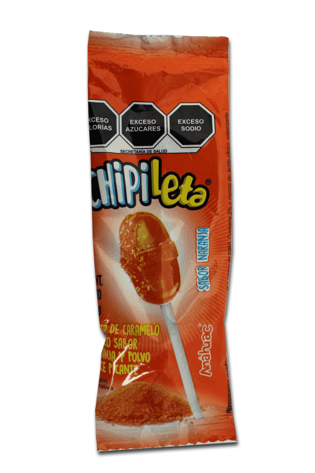 Paleta de Caramelo Chipileta tira