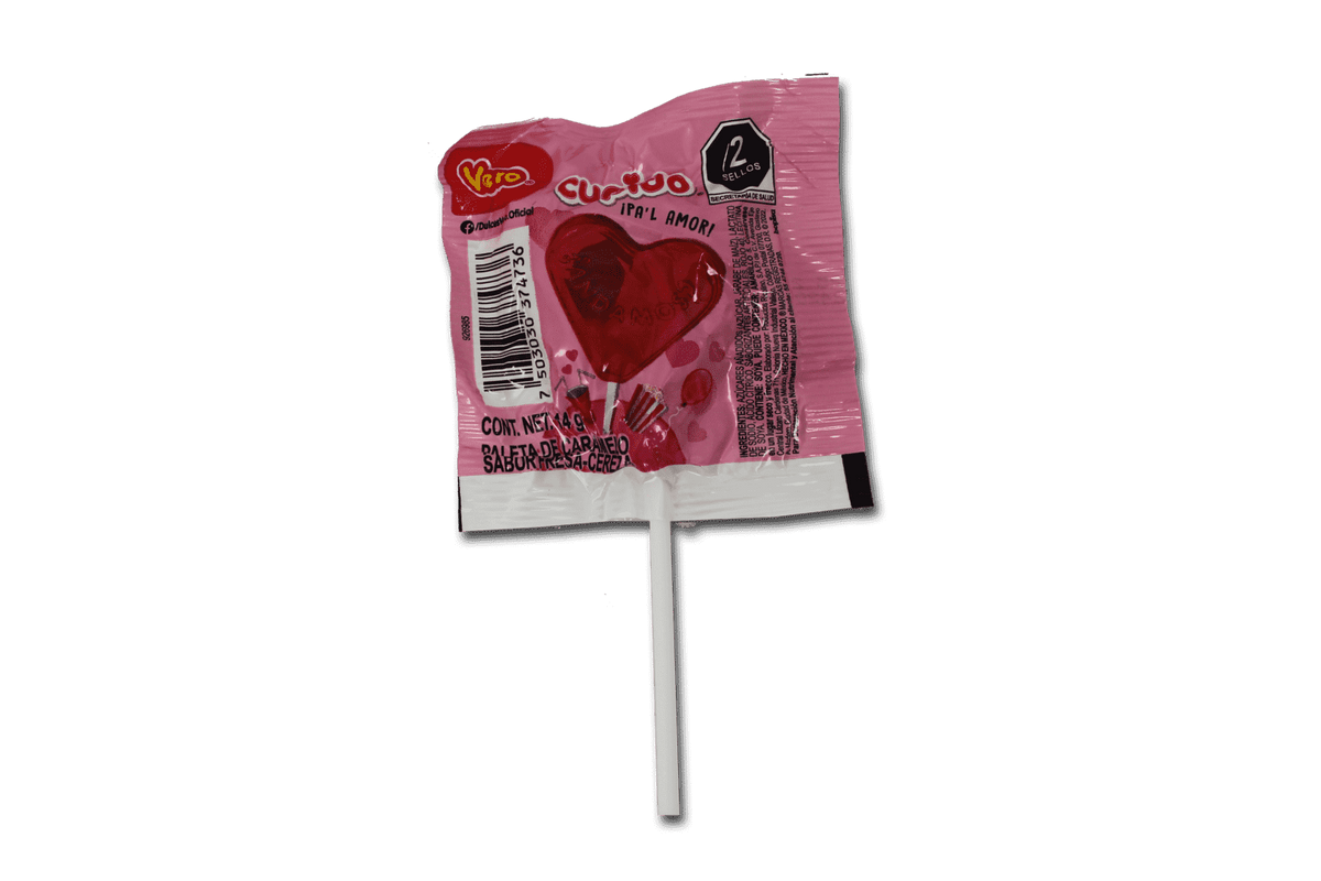 Paleta Corazón cupido Vero