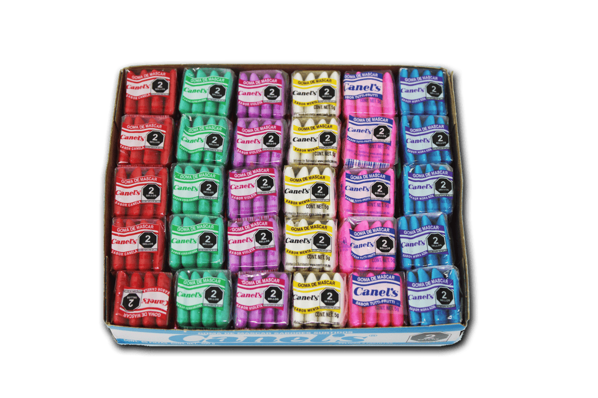 Chicle Canels 4 pastillas surtido