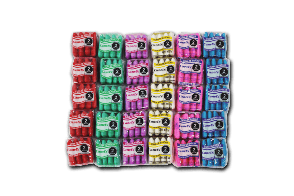 Chicle Canels 4 pastillas surtido