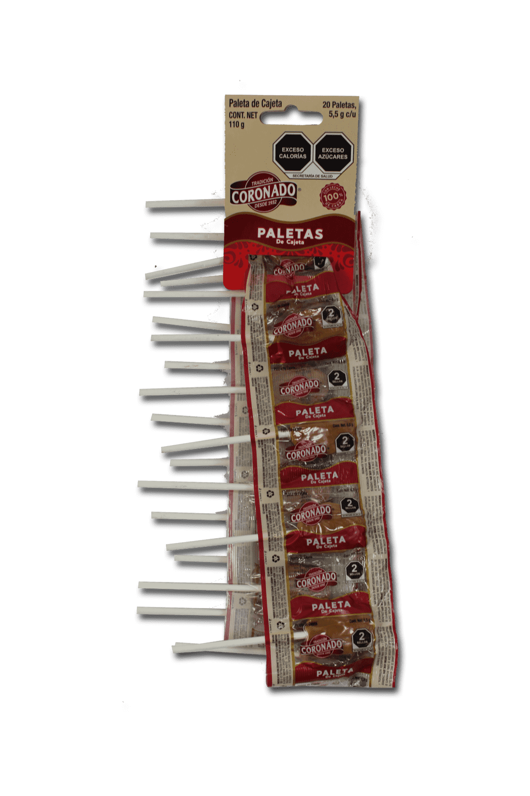 Paleta De Cajeta Leche Coronado