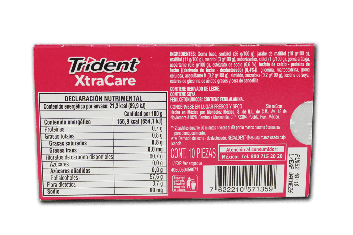 Trident Xtracare cool bubble