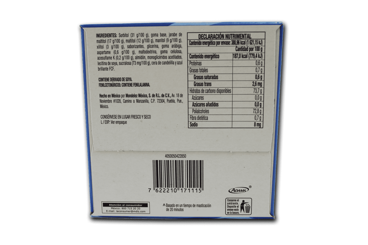 Trident pastillas menta