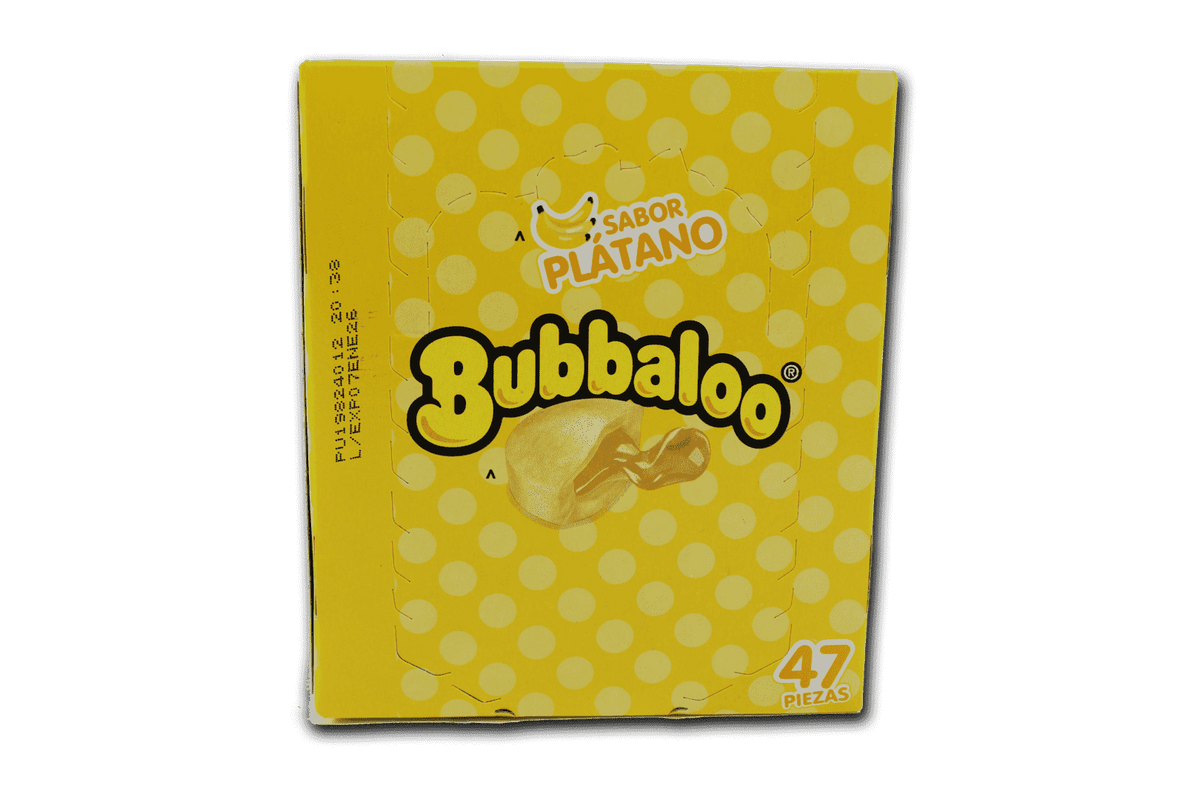 Bubbaloo plátano