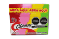 Chicles 2 pastillas sabores surtidos