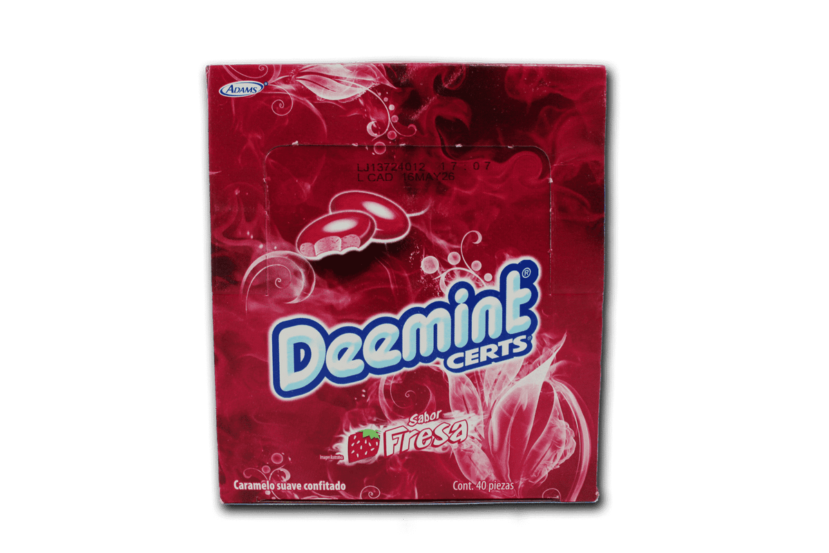 Deemint pastillas fresa – Dulcería La Estrella
