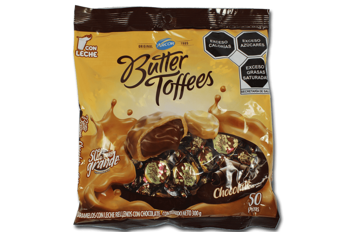 Butter toffees chocolate
