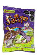 Sapito de chocolate y cacahuate