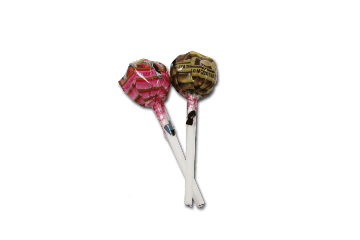 Paleta Chupa Chups Fresas con crema y Chocovainilla