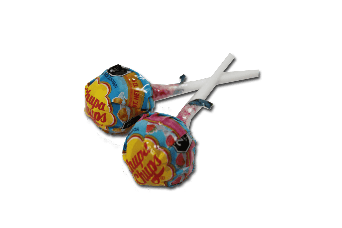 Paleta Chupa Chups Chocolate yogurt fresa mango