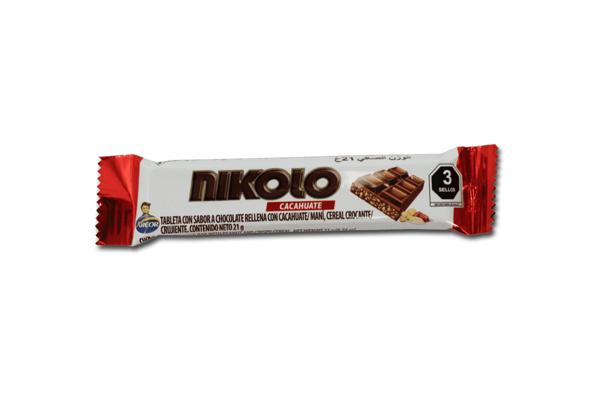 Chocolate con cacahuate Nikolo
