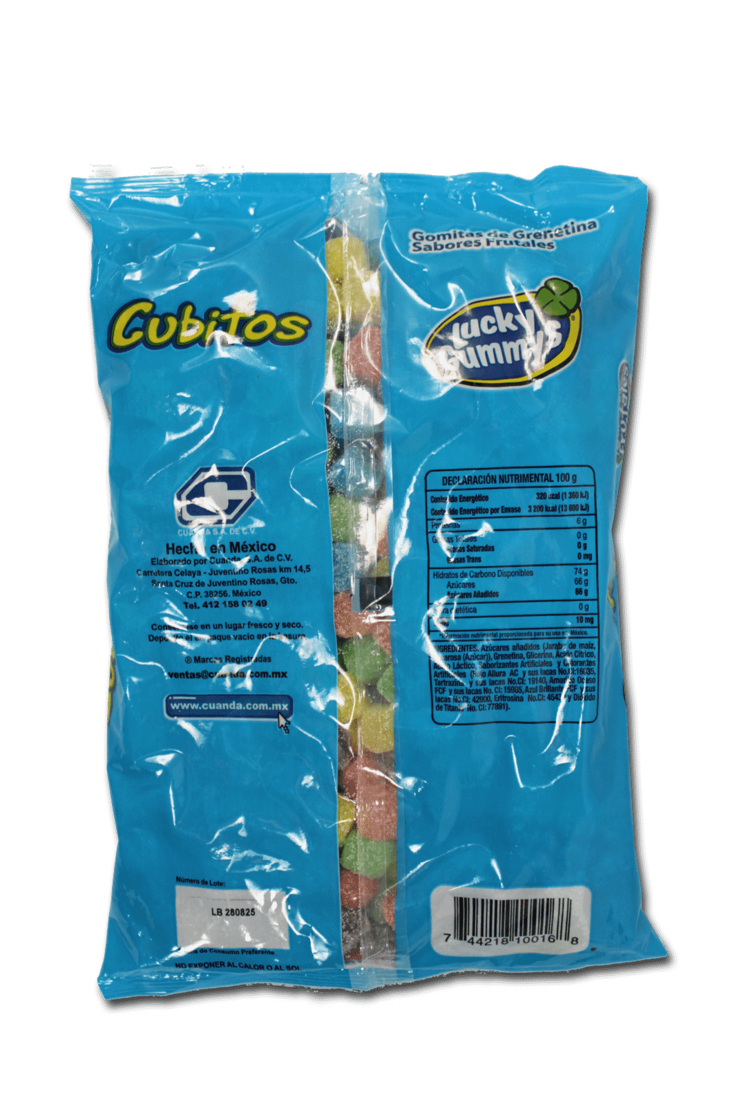 Gomitas Lucky Gummys cubitos
