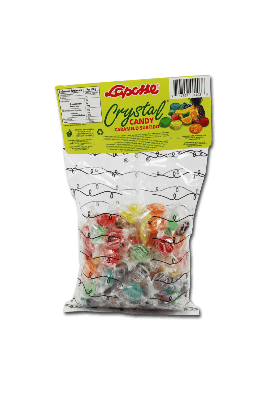 Caramelo Crystal candy