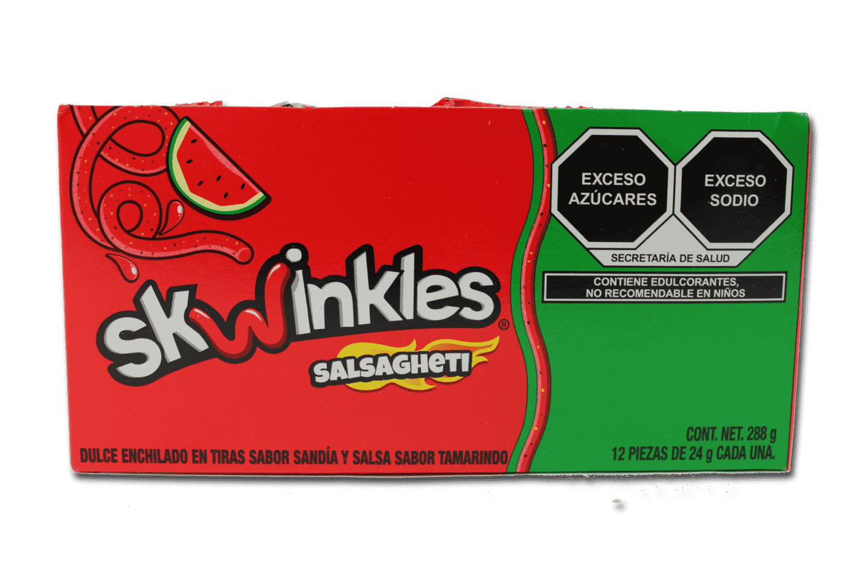 Skwinkles Salsagheti Sandía/Tamarindo – Dulcería La Estrella