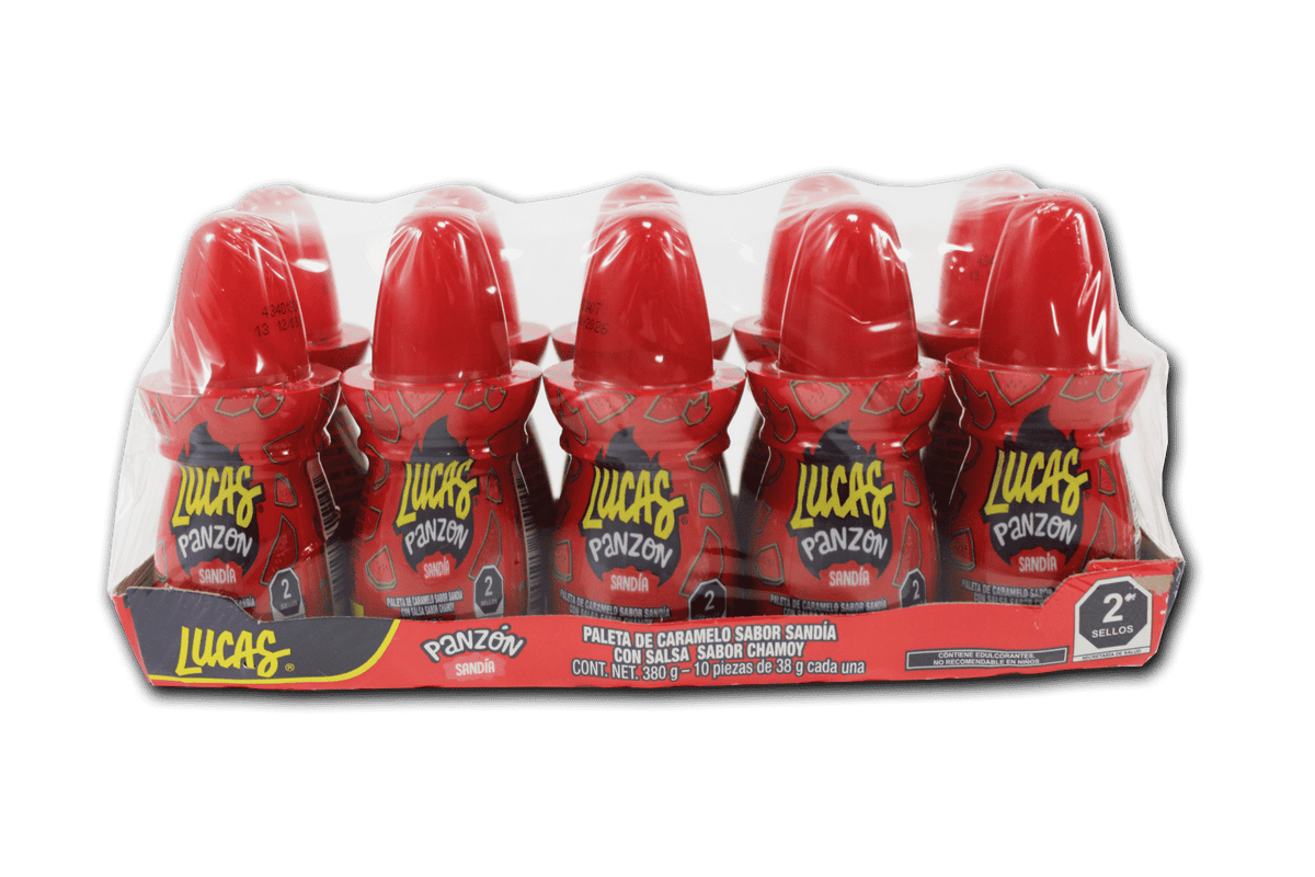 Paleta de caramelo Panzón Sandia Chamoy