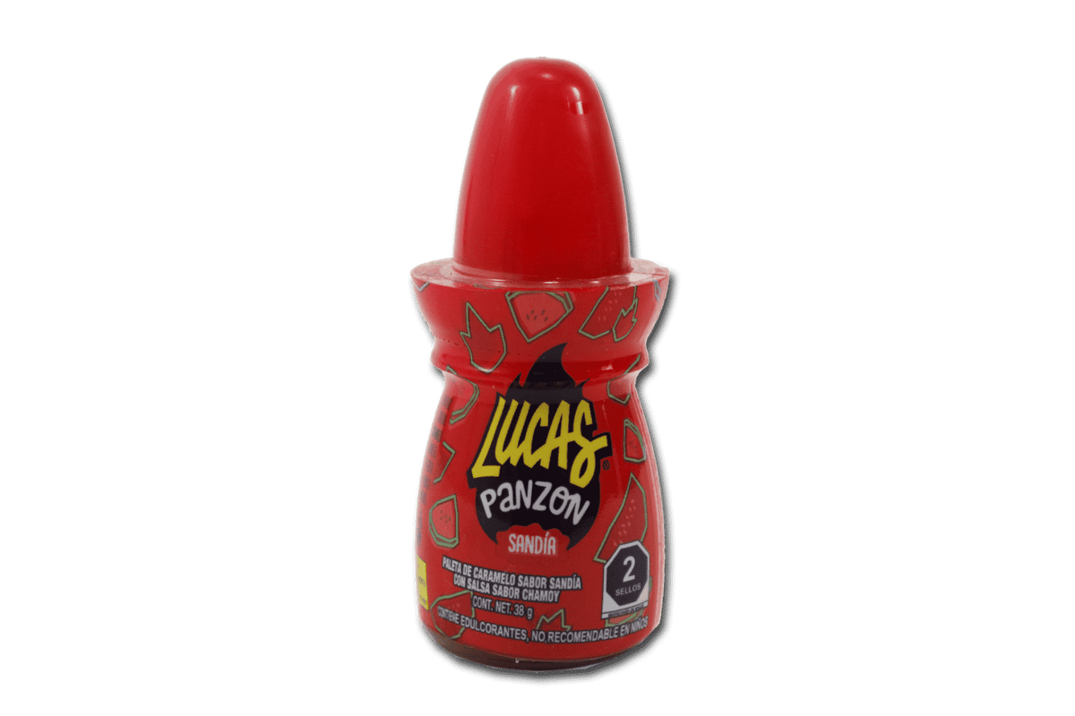 Paleta de caramelo Panzón Sandia Chamoy