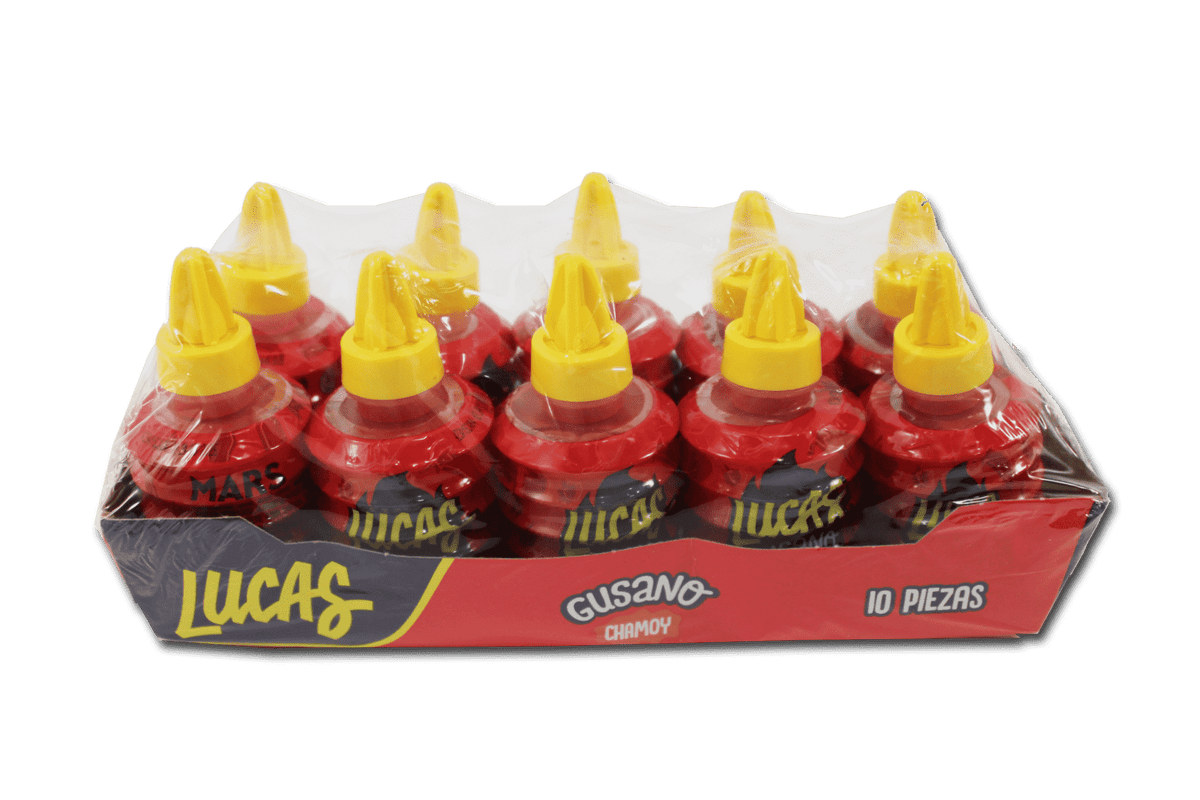 Lucas gusano chamoy
