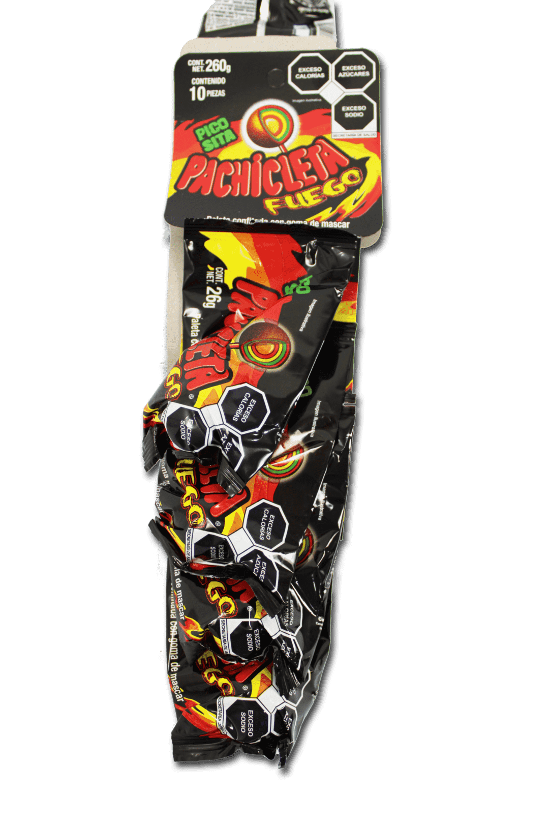 Tira pachicleta fuego