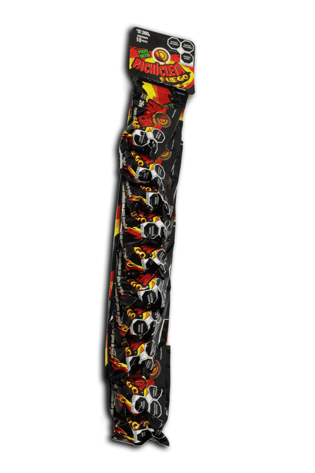Tira pachicleta fuego