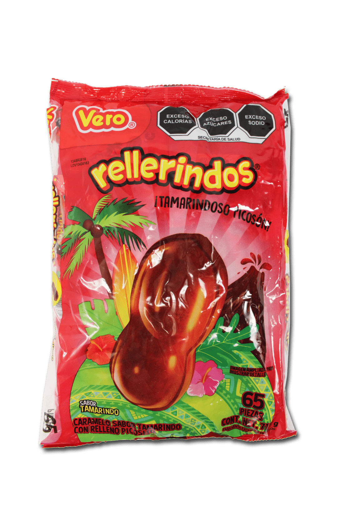 Rellerindos tamarindo picosón Vero – Dulcería La Estrella