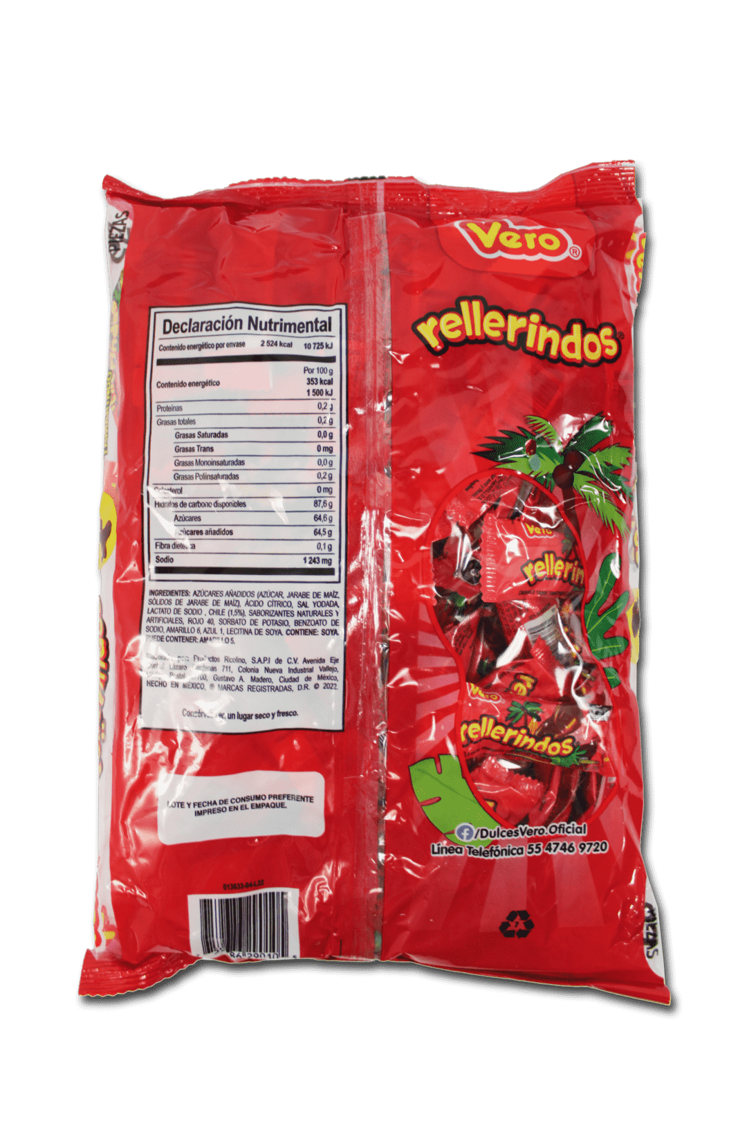 Rellerindos tamarindo picosón Vero
