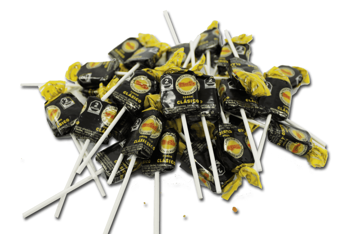 Paletas de leche cuadradas Montes