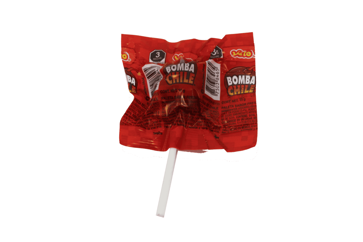 Paletas de caramelo Vero Bombas Surtidas