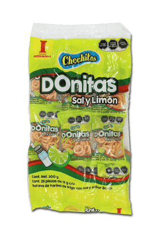 Donitas con Sal y Limón Chechitos