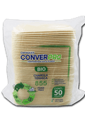 Charola #855, biodegradable.