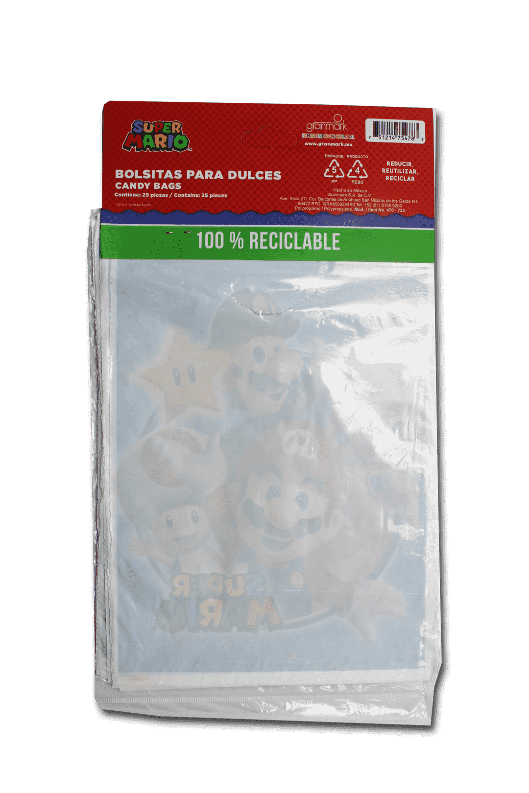 Bolsa Super Mario Bros