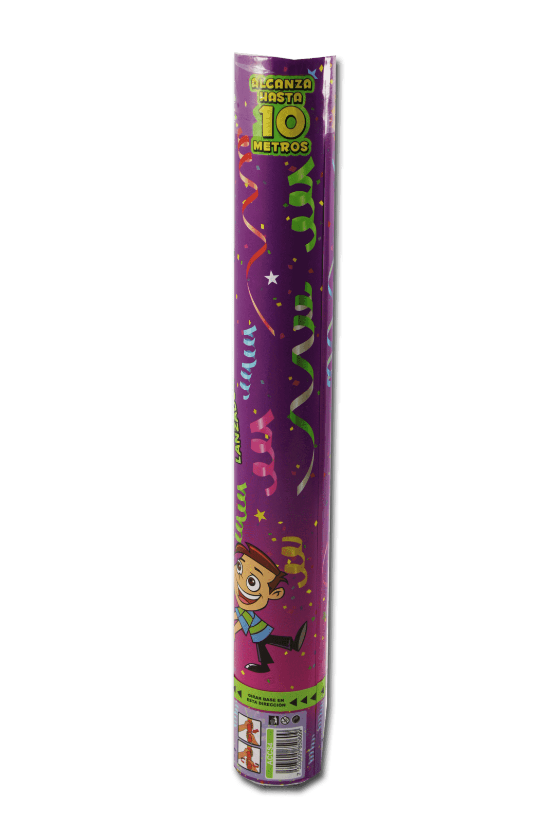 Bazuka lanza confeti 40 cm