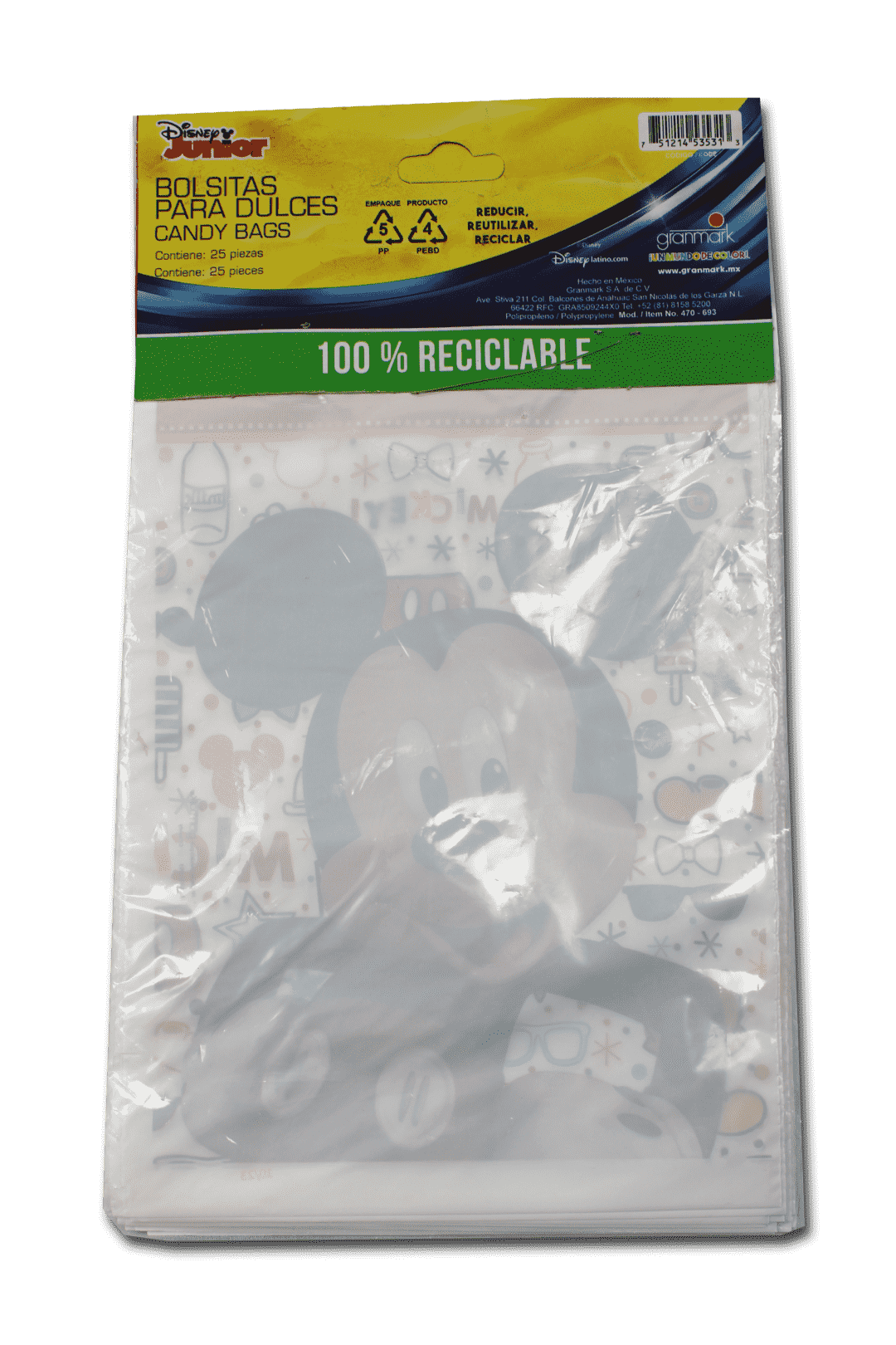 Bolsa para dulces Mickey Mouse