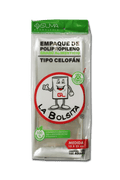 Bolsa celofán 10x25