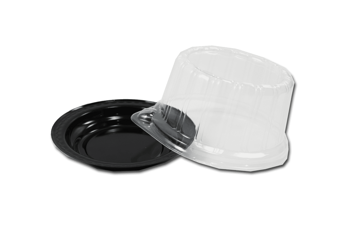 Base profunda y domo, 12 cm